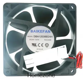 Для BAIKEFAN 12CM DBA12038B24H 24V 0.61A инверторный вентилятор охлаждения