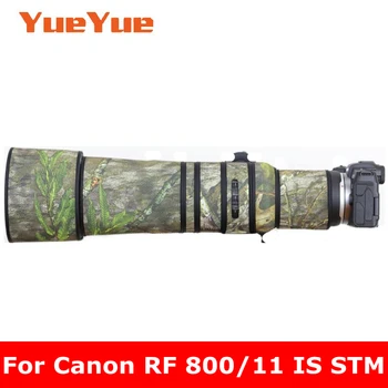 Для Canon RF 800mm F11 IS STM Водонепроницаемый объектив камуфляжное пальто дождевик Защитный чехол для объектива нейлоновая ткань для пистолетов