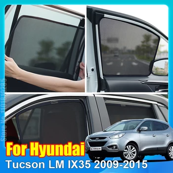 Для Hyundai Tucson LM IX35 2009-2015 Солнцезащитный Козырек На Окно Автомобиля Переднее Лобовое Стекло Занавеска Заднего Бокового Окна Солнцезащитный Козырек