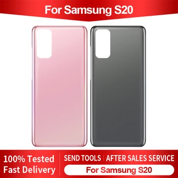 Для Samsung Galaxy S20 Задняя крышка Батарейного Отсека Корпус задней двери G780 G780B G780G G780F G781 Задняя Крышка Дверцы Заменена Инструментами