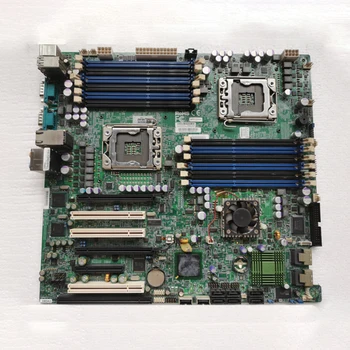 Для Supermicro с двумя 1366-контактными разъемами LGA Материнская плата Серверной рабочей станции Поддерживает процессор Intel® Xeon® Серии 5600/5500 X8DA3
