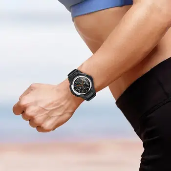 Дышащий универсальный противоударный цельный ремешок для смарт-часов, сменный ремешок для Samsung Galaxy Watch4 Classic