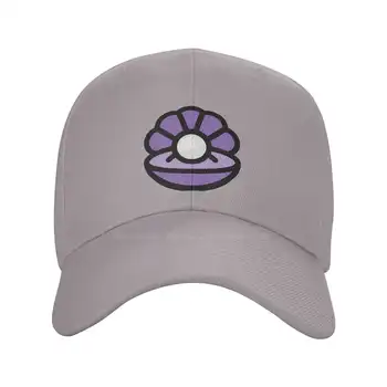 Жемчужная Джинсовая кепка с логотипом высшего качества, Бейсболка, Вязаная шапка