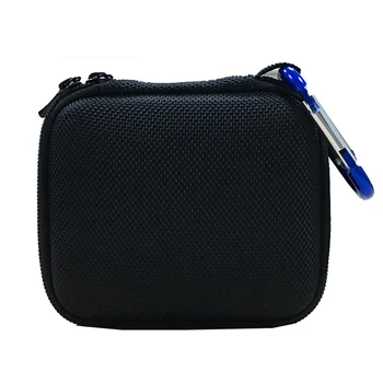 Жесткая сумка из ЭВА для переноски Bluetooth-динамика JBL Go 1/2, сетчатый карман для зарядного устройства и кабелей