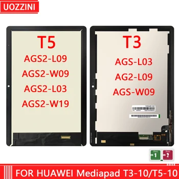 ЖК-дисплей Для Huawei MediaPad T3 10 AGS-L03 AGS-L09 AGS-W09 Сенсорный Экран Дигитайзер В Сборе Планшет ЖК-Дисплей Для Huawei T5 10