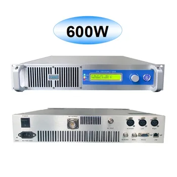 [Заводской] 600-ваттный FM-передатчик, сертифицированный CE, ISO, FCC, 600-ваттная трансляция, мощность 0-600 Вт Регулируется для радиостанции в радиусе 30 км