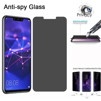 Защитная Пленка Для экрана с Защитой От Подглядывания Для Huawei P60 P50 P40 P30 P20 Pro Из Закаленного Стекла С Защитой От Подглядывания Для Huawei Mate 30 20 10 Privacy Glass