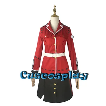Игровая идентичность V Marta Betanfeld Полный комплект костюма для косплея Королевская кавалерия, красная кожа летчика, костюмы на Хэллоуин для женщин