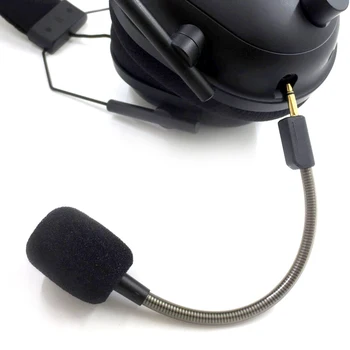 Игровой микрофон 3,5 мм Штекерный микрофон с шумоподавлением для Razer BlackShark V2/V2 Pro/V2 SE, игровая гарнитура, Наушники