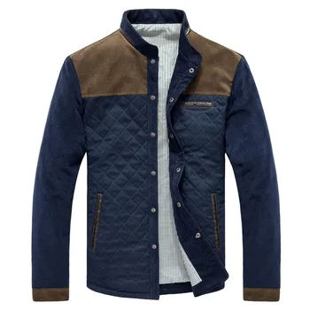 Качественная весенне-осенняя мужская куртка, бейсбольная форма, приталенное повседневное пальто, мужская брендовая одежда, модные вельветовые пальто, мужская верхняя одежда