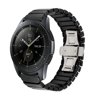 Керамический ремешок Для Samsung Galaxy watch 3 4 5 Gear S3 Amazfit GTR Роскошные часы браслет Для Huawei watch GT2/3 Pro ремень