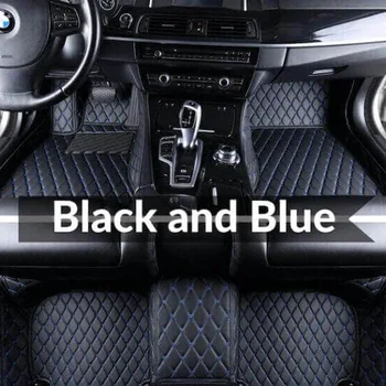Кожаные Автомобильные коврики для Jaguar XE 2015-2019, Аксессуары для Автоцентра, Кожаный коврик для салона Alfombrillas