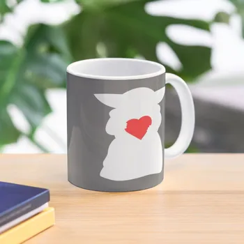Кофейная кружка Heart Alien (белая), стеклянная кружка, Чайные чашки, изготовленные на заказ кружки, Керамическая чашка