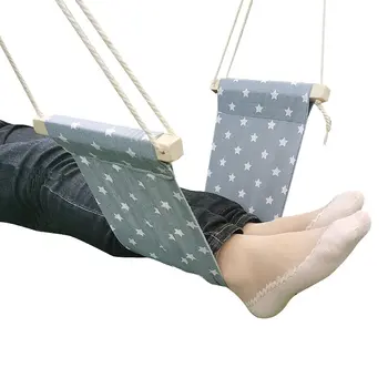 Креативный простой гамак для ног, ленивая повседневная подставка для стола, подставка для ног, качели для ног, подставка для гамака для ног, регулируемые ножки стола