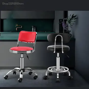 Кухонный Барный стул С Изголовьем для столовой Nordic Chair Офисный Барный Столик Barhocker Табурет для Прилавка Стульчики для кормления Bancos De Библиотечная Мебель YYY40XP