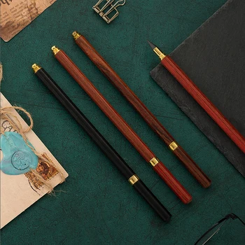 Латунный деревянный Вечный карандаш HB Inkless Pencil Неограниченное количество инструментов для рисования художественных эскизов, Канцелярские принадлежности для школы, новинки
