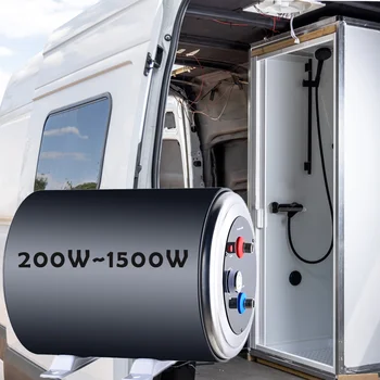 Лодочный бак 24 В бойлер 10 л электрический водонагреватель постоянного тока на колесах 12 В электрический водонагреватель для хранения на колесах