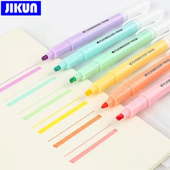 Маркерная ручка, маркерные кисти, Флуоресцентная ручка, маркеры для рисования, Двуглавые ручки, Пастельные канцелярские принадлежности