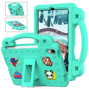Милый Детский Защитный EVA-чехол с Подставкой Для iPad Mini 6 2021 8,3-дюймовый Портативный Противоударный Чехол Funda Для iPad Mini 6 5 4 3 2 1