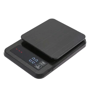 мини-Цифровые Ювелирные Весы Весом 3 кг 0,1 г, Электронные Весы Для Пищевых Продуктов, Кухонные Весы, Карманные Весы Для Кофе С Интерфейсом USB