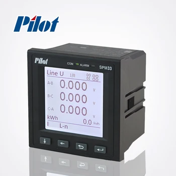 Многофункциональный измеритель мощности PILOT SPM33, цифровой измеритель напряжения, тока