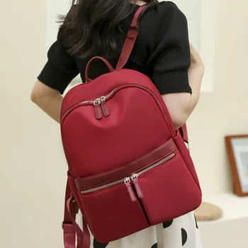 Модный рюкзак, женские сумки через плечо из ткани Оксфорд, школьные сумки для девочек-подростков, Модный женский рюкзак для путешествий Mochila Feminina