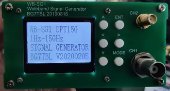 Мощность генератора сигналов WB-SG1, 1 Гц-4,4 Г/8 Г/6,4 Г/9,5 Г/15 Г/18 Г/20 Г/22 Г