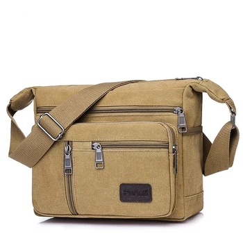 Мужская сумка через плечо, новая холщовая сумка для отдыха, простая мужская сумка-мессенджер, легкие дорожные сумки для мужчин, нагрудная сумка, дорожная сумка для прогулок