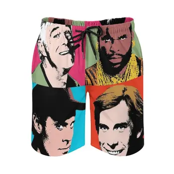 Мужские плавки The A-Warhol Team Быстросохнущие Пляжные шорты для волейбола С карманами Для мужчин Серии Warhol The A Team Serie