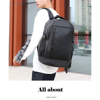 Мужской рюкзак TravelNew для 16-дюймового ноутбука Классический рюкзак Школьная сумка Рюкзак Противоизносные повседневные рюкзаки Мужской рюкзак для отдыха