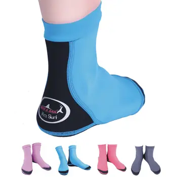 Мужчины Женщины 1,5 мм неопрен для дайвинга, подводного серфинга, мокрые носки для дайвинга, носки для дайвинга, мокрые носки с аквааэробикой и песком, согревающие пляжные носки
