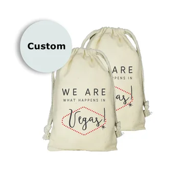 Мы - это то, что происходит в Лас-ВЕГАСЕ - Персонализированные сумки для подарков - Девичник - Свадебная вечеринка - Набор из 20 сумок для подарков на вечеринку