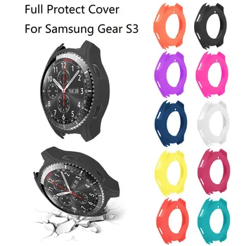 Мягкий силиконовый защитный чехол для Samsung Galaxy Gear S3 Frontier Smart Watch Case Cover Ремешок для часов