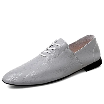 Новейшая Официальная Обувь Модельные Мужские Лоферы Из Натуральной Кожи Оксфорды для Мужчин Мокасины Свадебные Туфли Мужские Туфли Для Вождения На плоской подошве