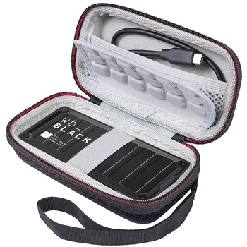 Новейший Жесткий EVA Дорожный Чехол-сумка для Переноски WD BLACK P40 2TB 1TB 500GB Game Drive SSD Портативный Внешний Твердотельный Накопитель
