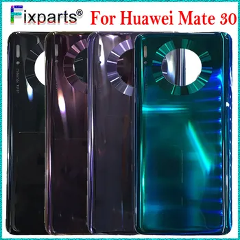 Новинка Для Huawei Mate 30 5G TAS-L29 Крышка Батарейного отсека Задняя Дверца корпуса Стеклянный Чехол Для Huawei Mate 30 TAS-L09 Задняя Крышка Батарейного отсека
