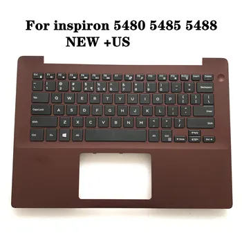 Новый английский для Dell Inspiron 5480 5488 5485 клавиатура с упором для рук в сборе без подсветки N-TP HPJ5Y 0HPJ5Y