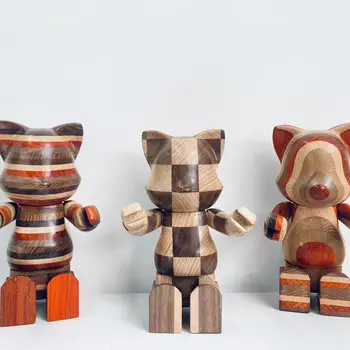 Нью-Йорк @ КИРПИЧ 28 см ГОРИЗОНТ 400% горизонт горизонтальный и вертикальный рисунок шахматная сетка кошачьи швы можно поворачивать кукольный деревянный материал