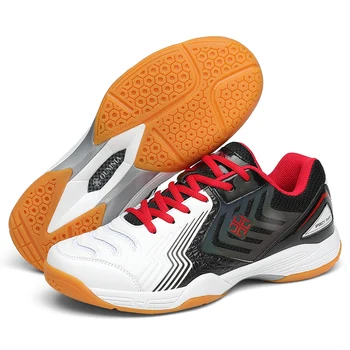 Обувь для бадминтона, мужская и женская спортивная обувь для помещений, пары высококачественной обуви для тренировок по бадминтону, нескользящая обувь для настольного тенниса