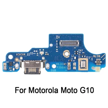 Оригинальная плата порта зарядки для Motorola Moto G10 USB-зарядная док-станция для ремонта, запасная часть