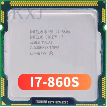 Оригинальный Intel Core i7 860s Четырехъядерный Процессор 2.53 ГГц LGA1156 8M Кэш 82 Вт Настольный процессор i7-860s бесплатная доставка