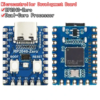 Оригинальный модуль Raspberry Pi PICO development board RP2040-Zero mini microcontroller двухъядерный процессор Cortex M0 + 2 МБ FlashUSB