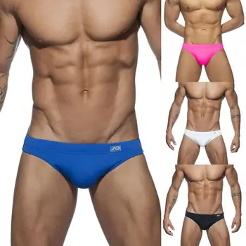 Отличные летние мужские купальники, эластичные дышащие износостойкие плавки, мужские плавательные шорты-стринги для отдыха