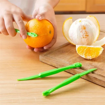 Пластиковая овощечистка для апельсинов, Пластиковое средство для удаления кожуры фруктового лимона для фруктового лимона