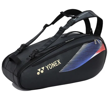 Подлинная сумка для ракеток Yonex, посвященная 75-летию, водонепроницаемый рюкзак из искусственной кожи с отделением для обуви для женщин Мужчины Рекомендуют