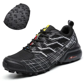 Походные ботинки Мужские 2023 Классические уличные ботинки для мужчин Модные нескользящие походные ботинки для альпинизма Новые поступления