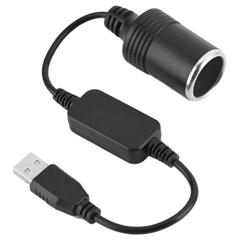 Преобразователь USB 5V в 12V, блок питания для тахографа, Преобразователь USB в зажигалку