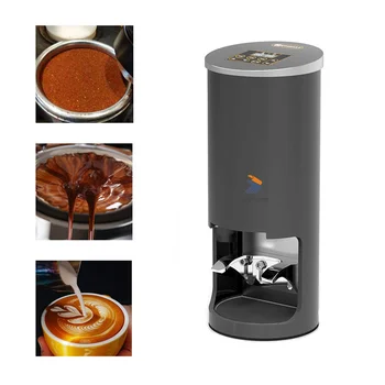 Пресс для приготовления кофе Эспрессо с регулировкой веса порошка в кофейных зернах Электрическая 58-миллиметровая машина для вскрытия кофе Автоматическая Плоская пресс-Кофемолка