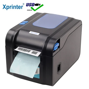 Принтер штрих-кодов этикеток Xprinter Термопринтер для печати штрих-кода квитанции 20 мм-80 мм Принтер наклеек Bluetooth WIFI LAN USB