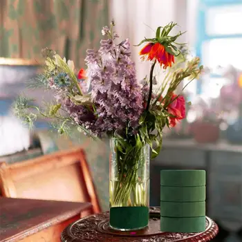 Простой в использовании цветочный пеноблок Удобно сохраняет влагу Нежный цветочный пеноблок Сделай Сам Цветочная композиция